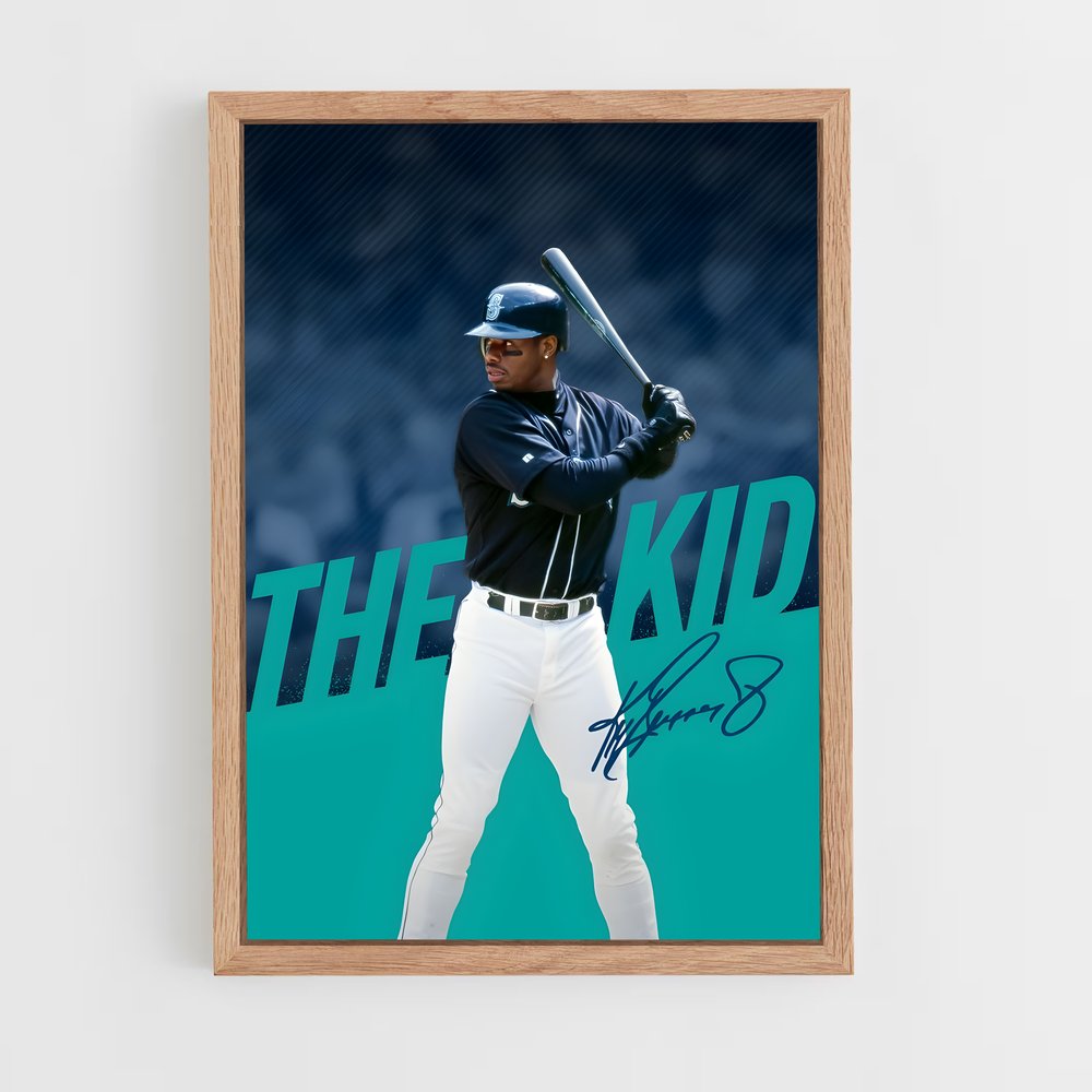 Poster Ken griffey run – affiche Baseball (vue 4)